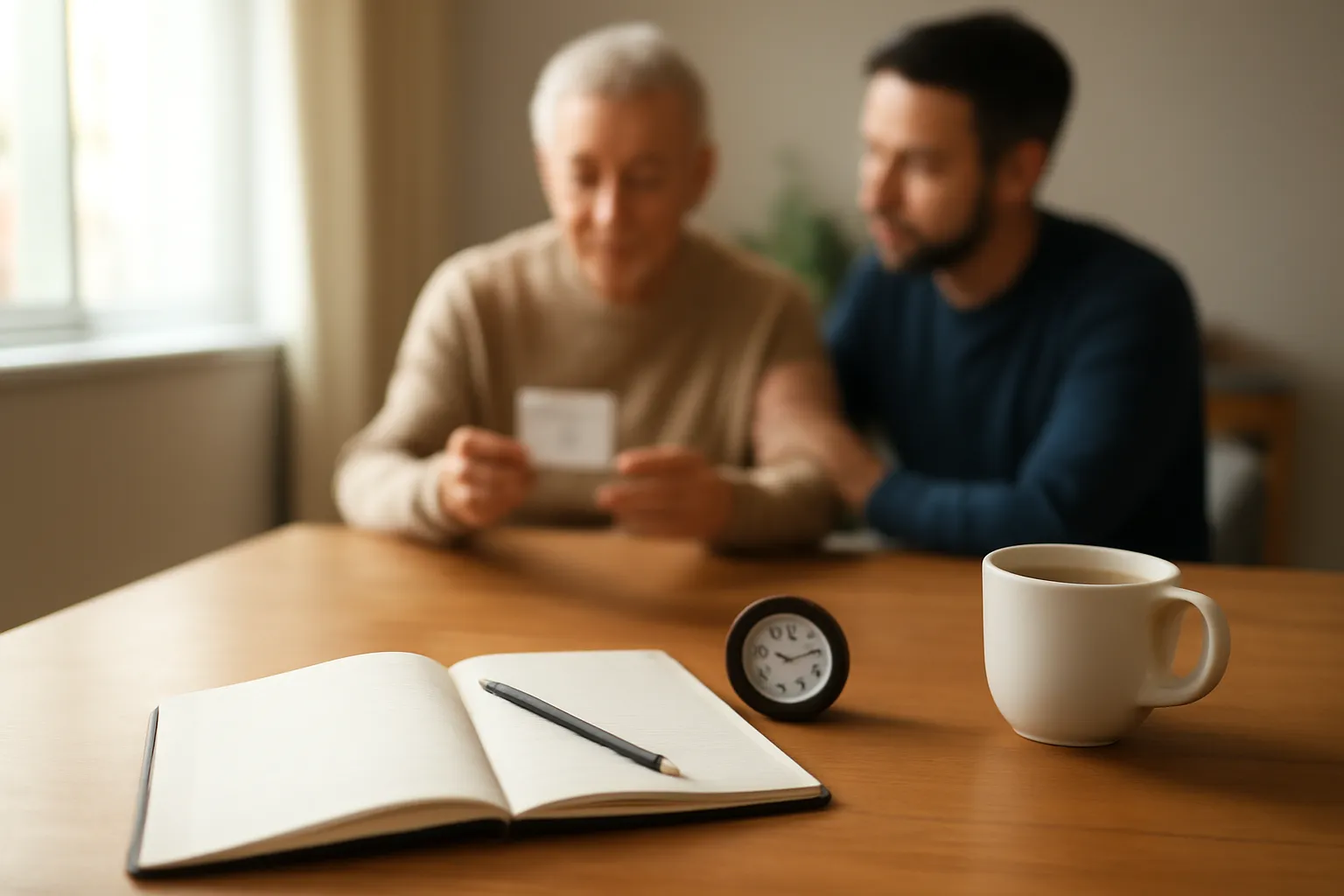 Exercícios diários de reabilitação cognitiva para memória e atenção